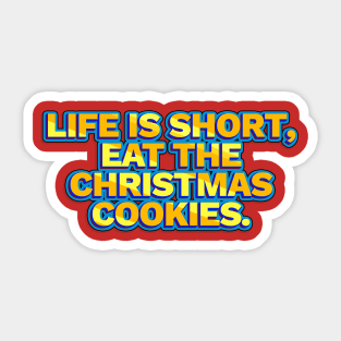 Christmas Funny Quote Sticker